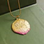 White Rose Petal Necklace